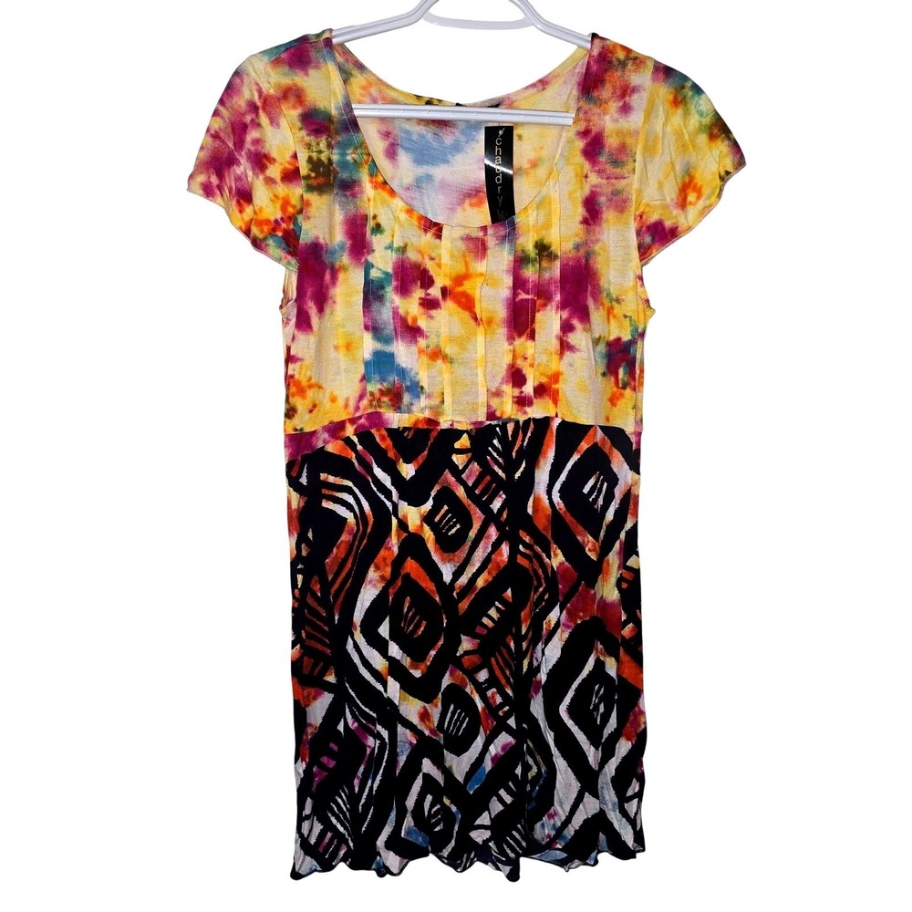 Chaudry KC Bohemian Hippie 70s Blouse Size Small